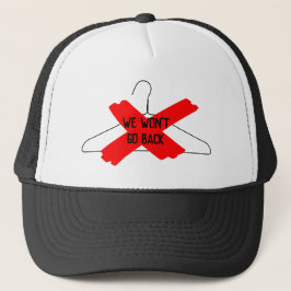 Gorra De Camionero No Volveremos Atrás (percha de alambre)