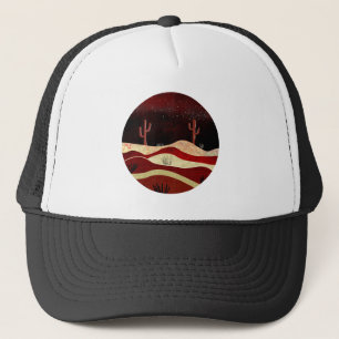 Gorra De Camionero Noche del desierto