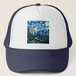 Gorra De Camionero Noche estrellada Parque Nacional Yosemite