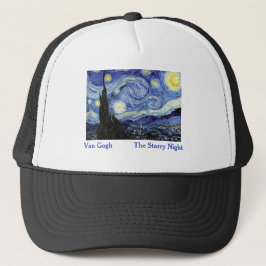 Gorra De Camionero Noche Van Gogh Starry