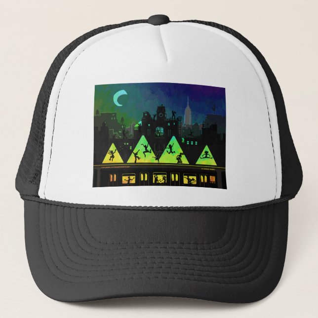Gorra De Camionero Noches de Boogie de Nueva York (Anverso)