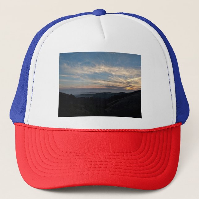 Gorra De Camionero nofiltro de puesta al sol (Anverso)