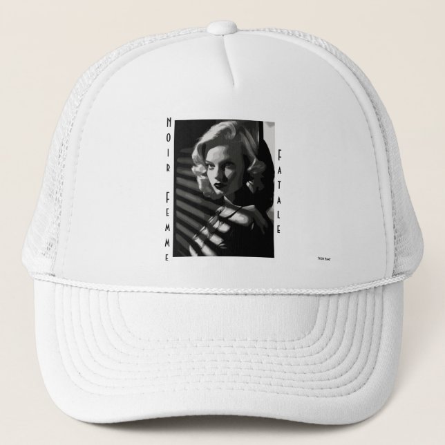 Gorra De Camionero Noir Femme Fatale (Anverso)