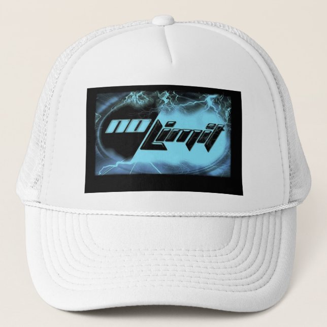 Gorra De Camionero NoLimit Strikes~Tad de BluishGreen~Hat/Cap (Anverso)