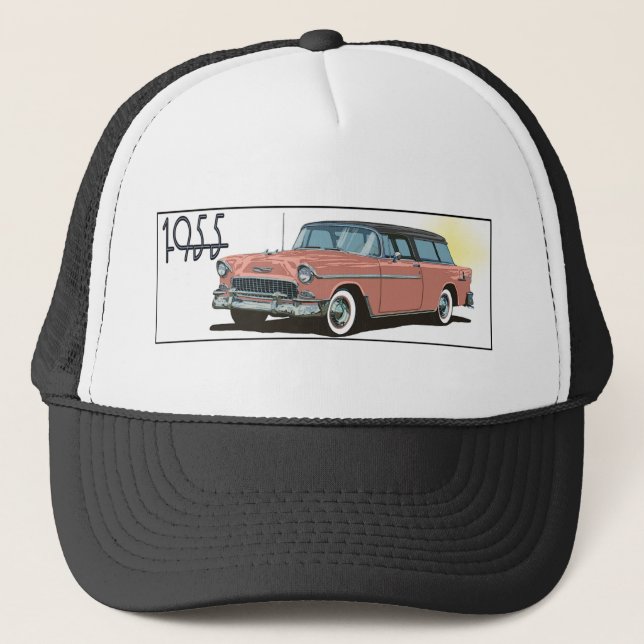Gorra De Camionero Nómada 55 (Anverso)