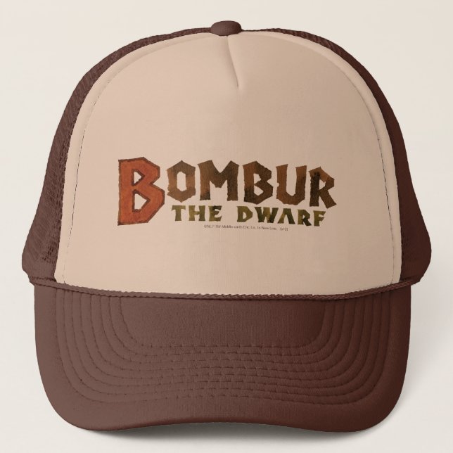 Gorra De Camionero Nombre de Bombur (Anverso)