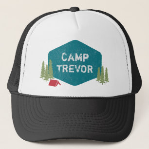 Gorra De Camionero Nombre de campamento personalizado Fiesta de cumpl
