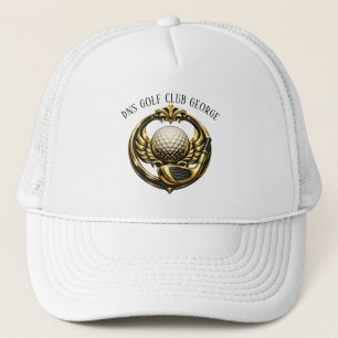 Gorra De Camionero Nombre de Club de Golf Personalizado Clásico