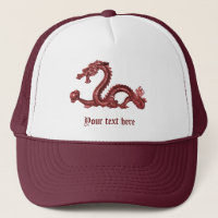 Nombre de dragón chino personalizado Diseño de fan