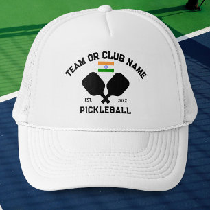 Gorra De Camionero Nombre de equipo del club de Pickleball India Band