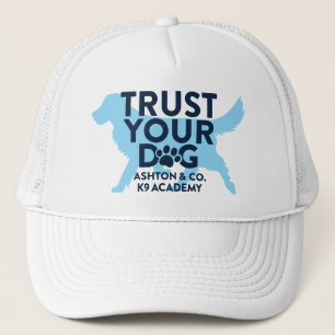 Gorra De Camionero Nombre de la Academia Ashton & Co. K9