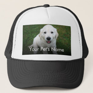 Gorra De Camionero Nombre de la foto del Mascota del personalizado I 