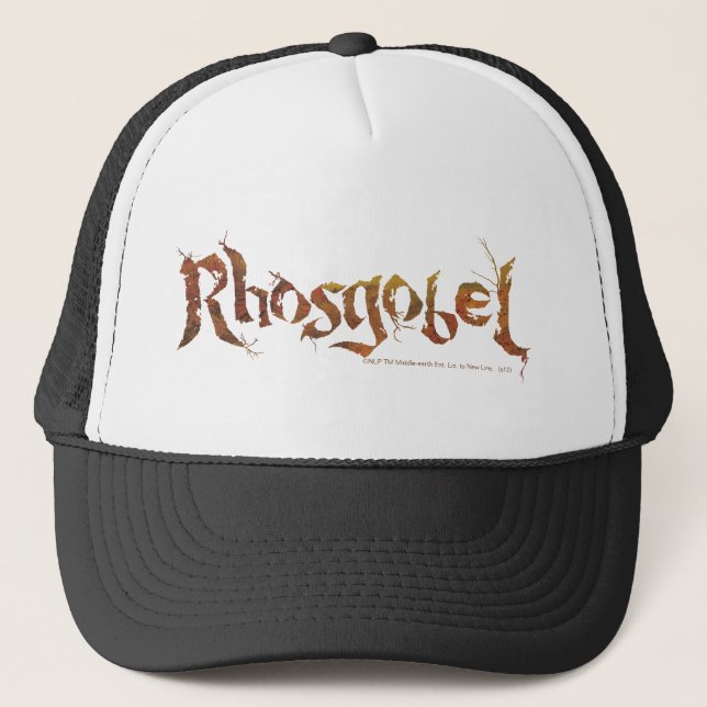 Gorra De Camionero Nombre de Rhosgobel (Anverso)