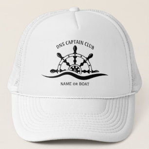 Gorra De Camionero Nombre del capitán de su barco