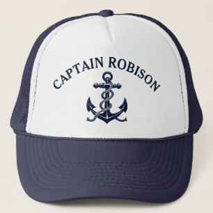 Gorra De Camionero Nombre del capitán y del buque