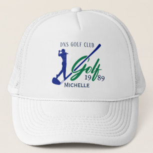 Gorra De Camionero Nombre del club de golf personalizado
