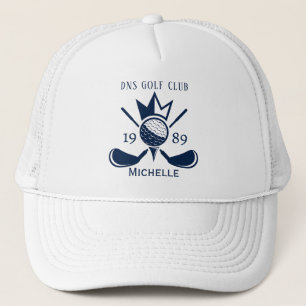 Gorra De Camionero Nombre del club de golf personalizado