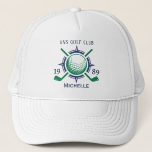 Gorra De Camionero Nombre del club de golf personalizado