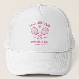 Gorra De Camionero Nombre del club de Personalizado de tenis