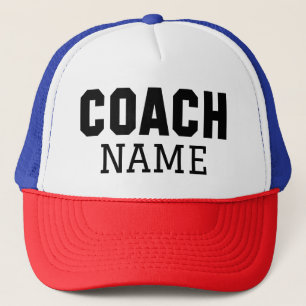 Gorra De Camionero Nombre del entrenador