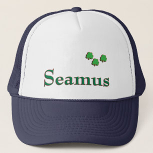 Gorra De Camionero Nombre del irlandés de Seamus
