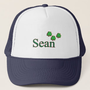 Gorra De Camionero Nombre del irlandés de Sean