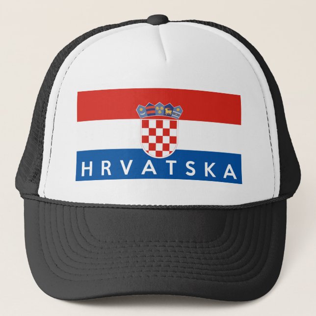 Gorra De Camionero nombre del texto del hrvatska del país de la (Anverso)