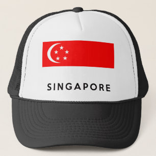 Gorra De Camionero nombre del texto del país de la bandera de