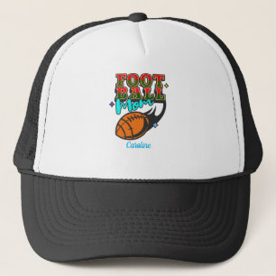 Gorra De Camionero Nombre editable de FOOTBALL MOM