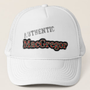 Gorra De Camionero Nombre escocés del tartán de MacGregor del clan