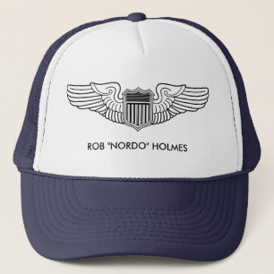 Gorra De Camionero Nombre personalizado de dibujo de línea negra de a