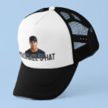 Gorra De Camionero Nombre personalizado de la foto<br><div class="desc">Este diseño también está disponible en otros modelos de teléfono. Elija Tipo de dispositivo para ver otros fundas de iPhone, Samsung Galaxy o Google. Algunos estilos se pueden cambiar seleccionando Estilo si se trata de una opción. Este diseño puede ser personalizado en el área proporcionada cambiando la foto y/o el...</div>