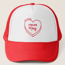 Nombre personalizado del corazón cupido del día de