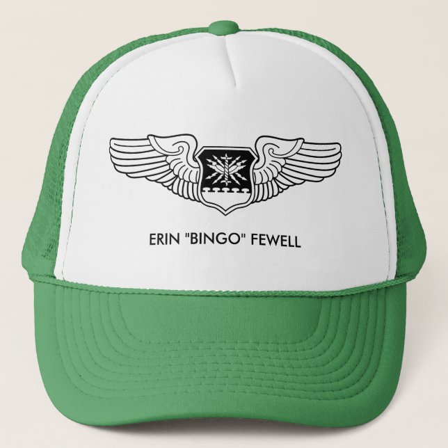 Gorra De Camionero Nombre personalizado del dibujo de línea negra de  (Anverso)