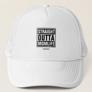 GORRA DE CAMIONERO NOMBRE PERSONALIZADO DEL ORGULLO DE VIDA DE LA MAD