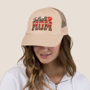Gorra De Camionero Nombre personalizado Mamá de fútbol   Día de la Ma