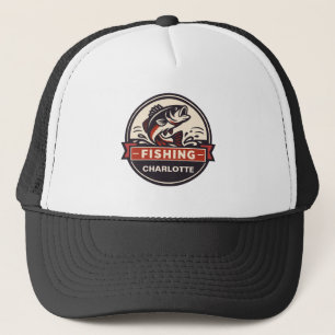 Gorra De Camionero Nombre Personalizado Pesca