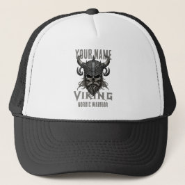 Gorra De Camionero NOMBRE Personalizado Viking Warrior Heritage
