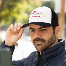 Gorra De Camionero Nombre y título divertidos de Vegas