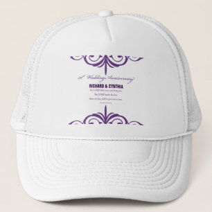 Gorra De Camionero Nombres personalizados, 50 aniversario de bodas pa