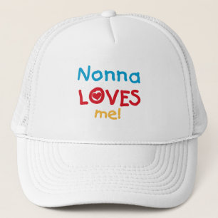 Gorra De Camionero Nonna me ama camisetas y regalos
