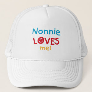 Gorra De Camionero Nonnie me ama camisetas y regalos