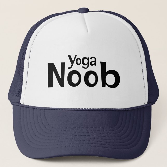 Gorra De Camionero Noob de yoga (Anverso)