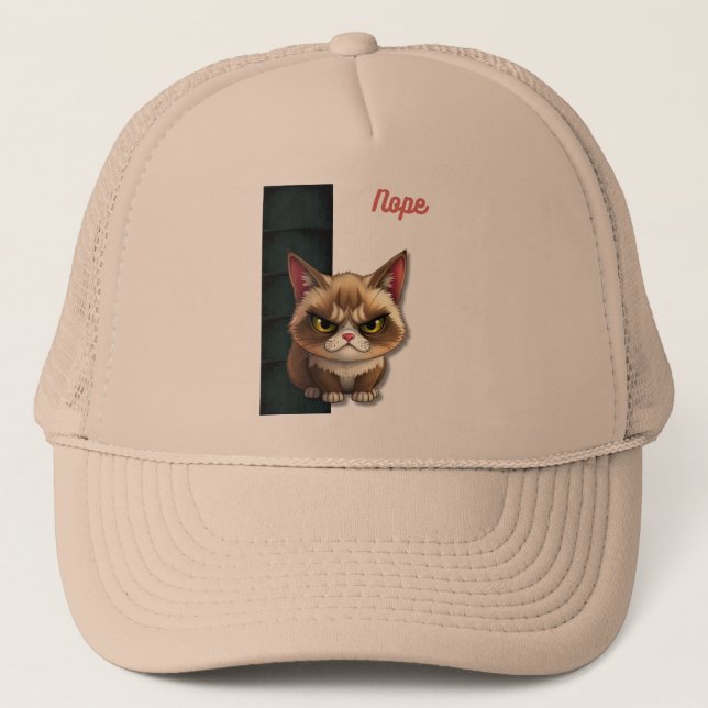 Gorra De Camionero Nope (Anverso)