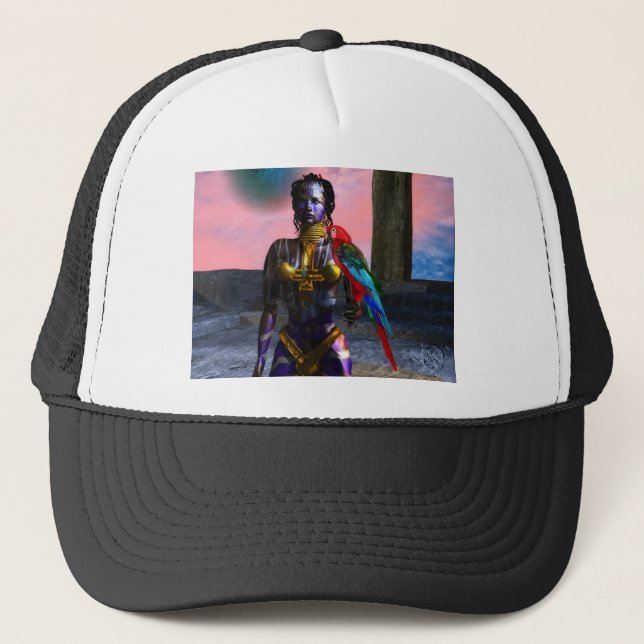 GORRA DE CAMIONERO NORA CYBER WARRIOR (Anverso)
