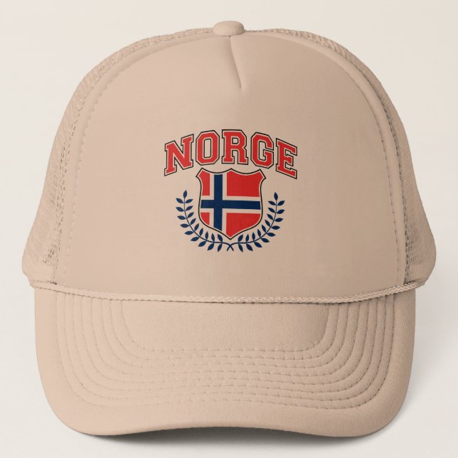 Gorra De Camionero Norge (Anverso)