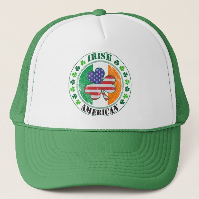Gorra De Camionero Norteamericano de Irlanda (Anverso)