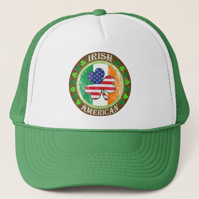 Gorra De Camionero Norteamericano de Irlanda (Anverso)