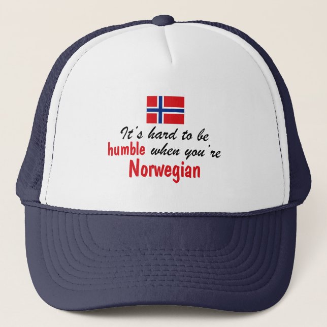 Gorra De Camionero Noruego humilde (Anverso)