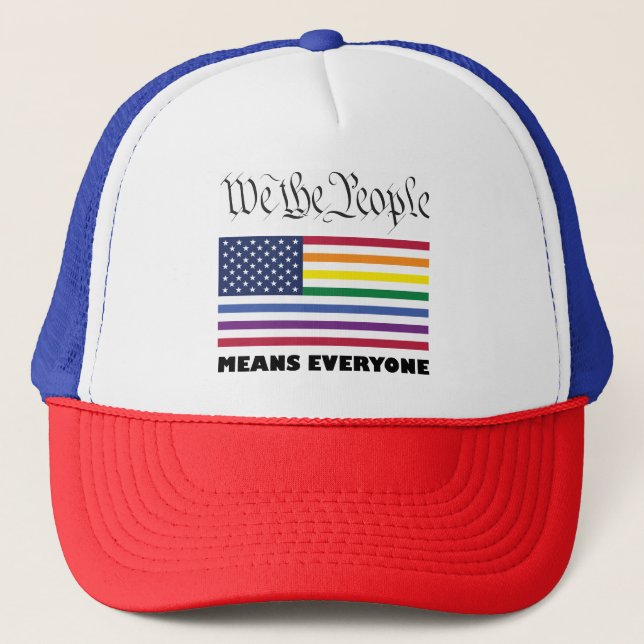 Gorra De Camionero Nosotros, el pueblo (Anverso)
